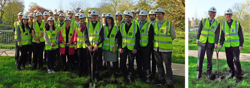 Breaking ground at Lambeth Palace Library