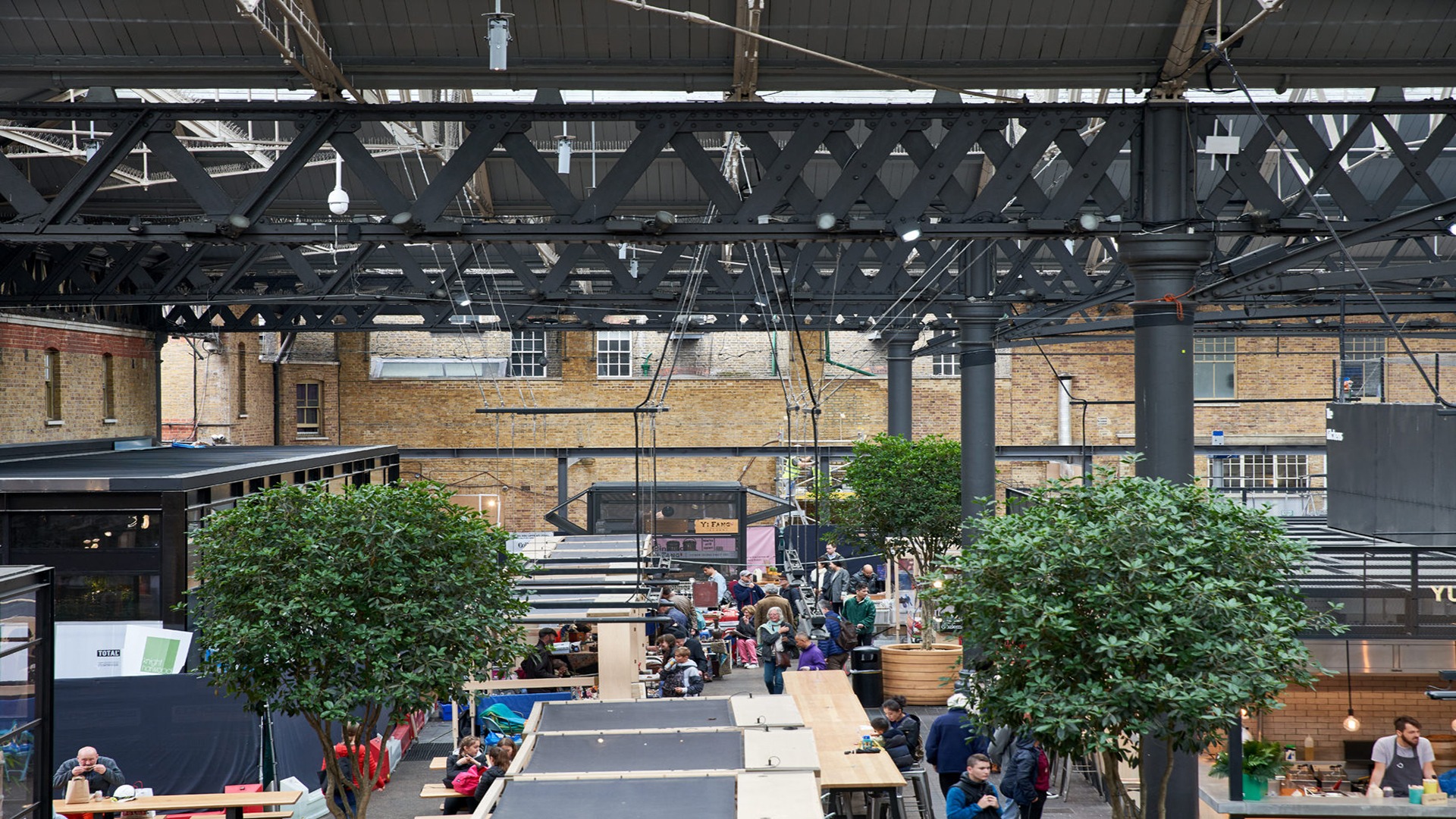 Special Works Division Great Progress at Old Spitalfields Market