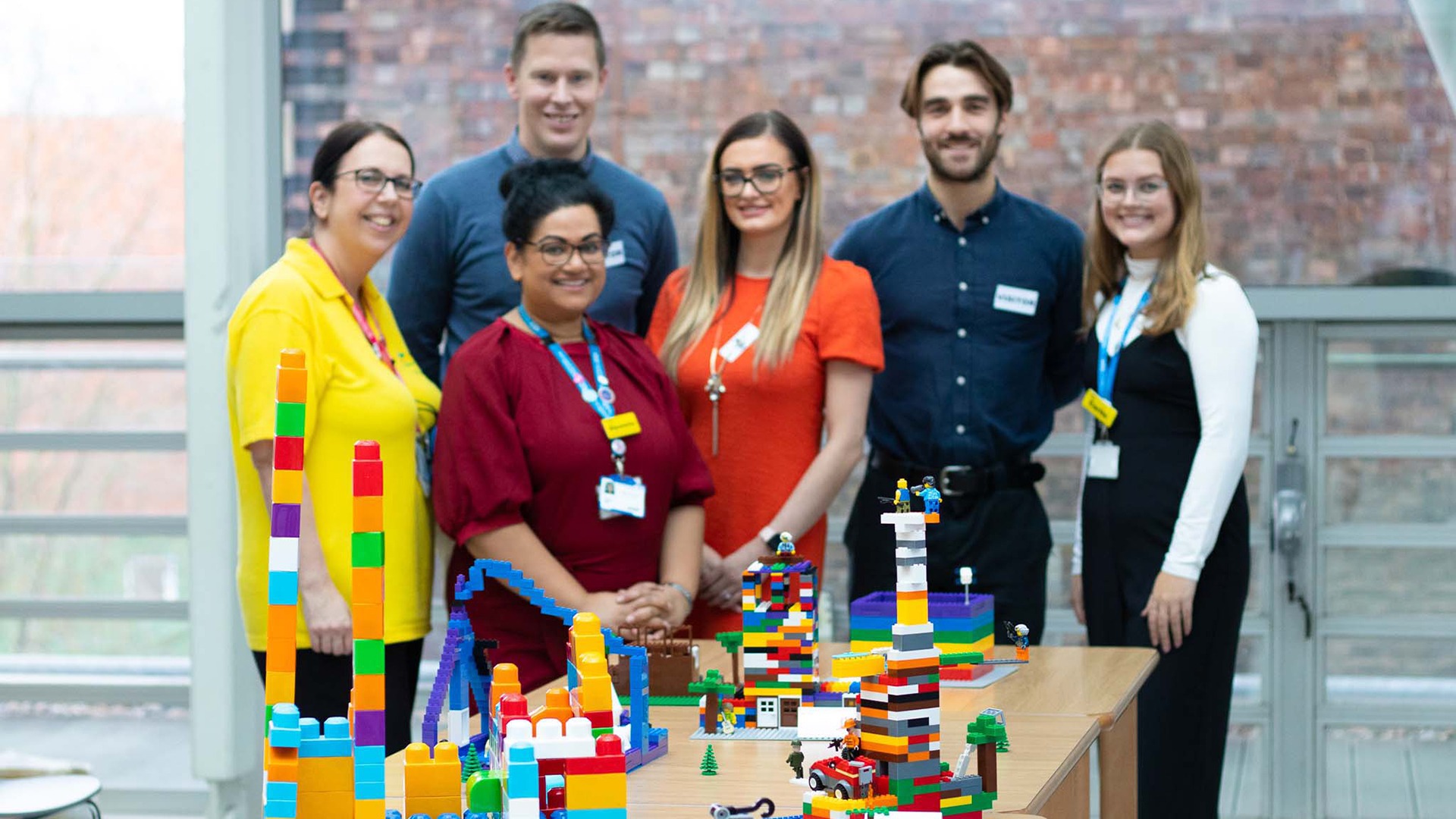 Building workshop at the Evelina London Children’s Hospital