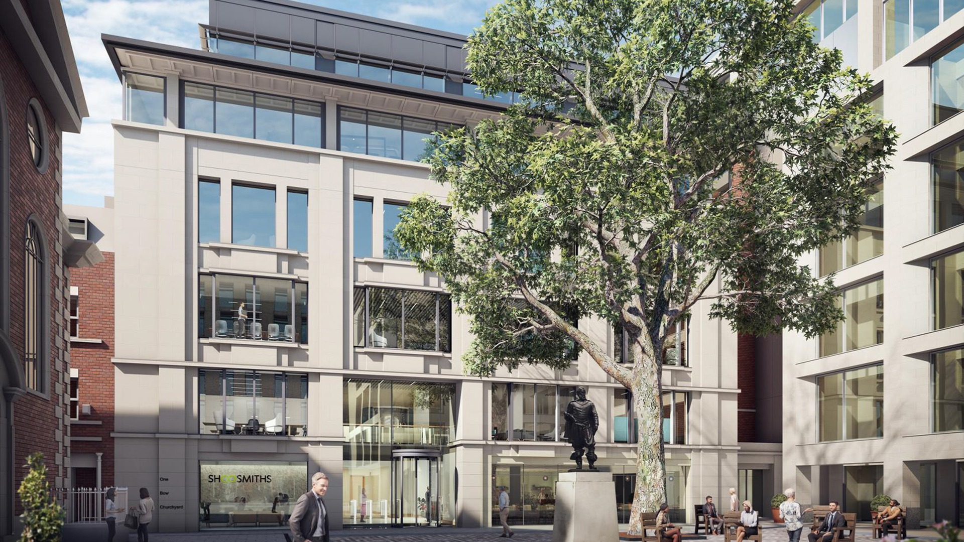 A new office scheme with Aviva by St Paul’s Cathedral